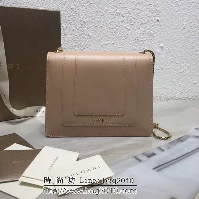 BVLGARI寶格麗 同步專櫃 最新款單層蛇頭包 鏈條單肩斜挎包 34559 FYD1364